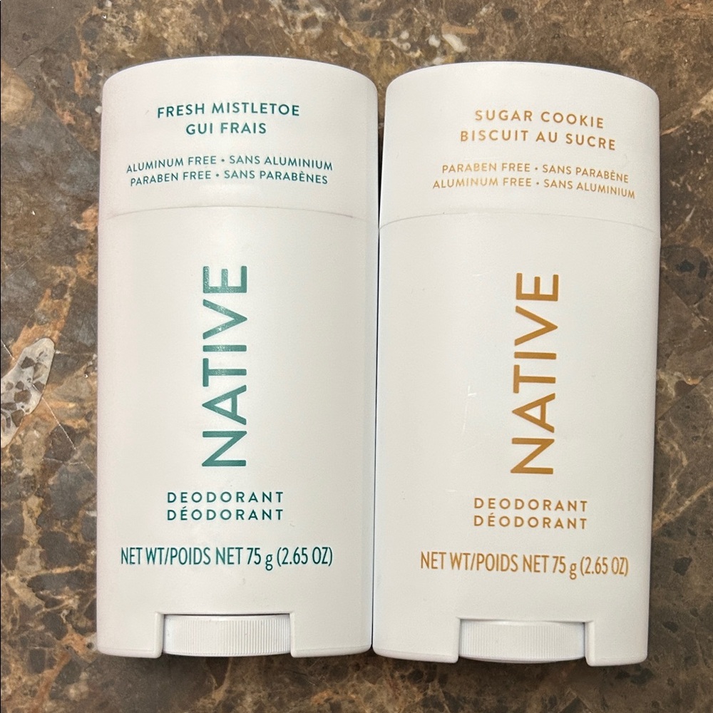 NEW 🆕 Lot of two Native Deodorant Set - Limited Edition scents